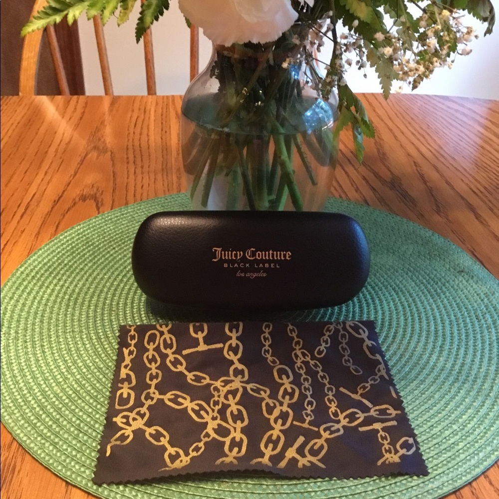 New Juicy Couture eyeglass case